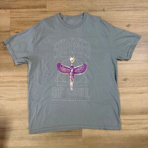 Alicia Keys Summer Of Soul Keys To The Summer Gray 2023 Tour Shirt Size Large